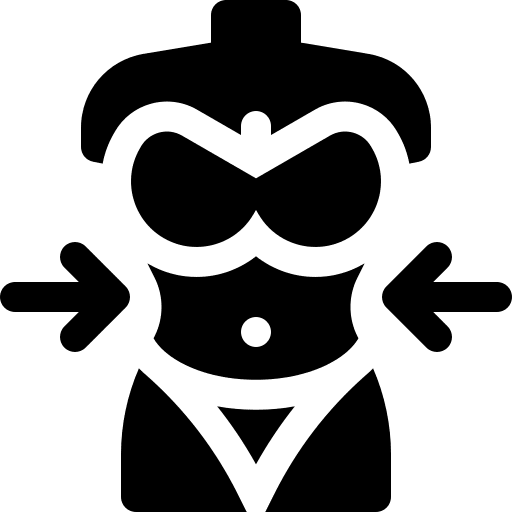 Diet anatomy healthy body icon