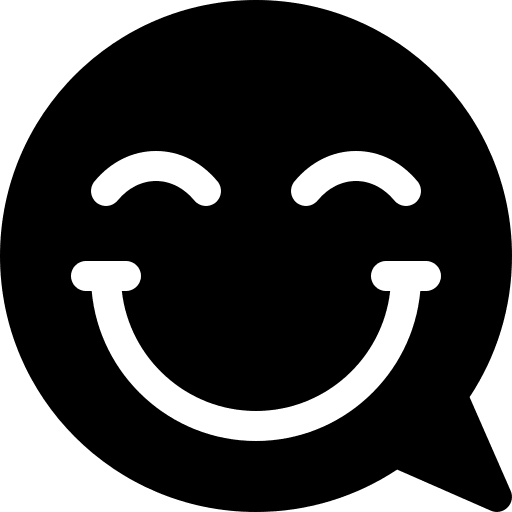 Happy emoticon message smileys icon Happy emoticon message smileys icon