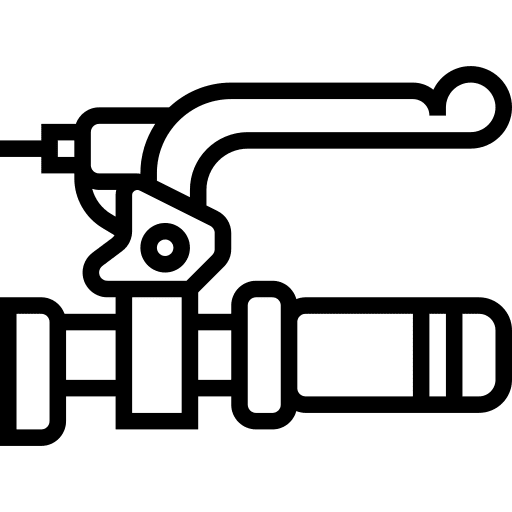 Brake bike transportation bicycle icon
