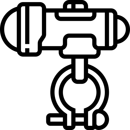 Flashlight illumination transportation bicycle icon Flashlight illumination transportation bicycle icon