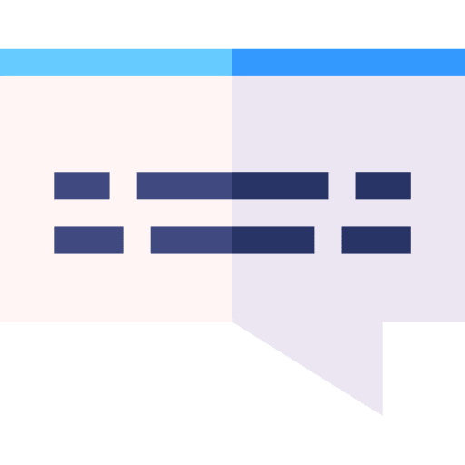 Subtitles transcript communications transcription icon