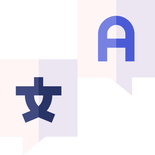 Translation dialogue education translator icon