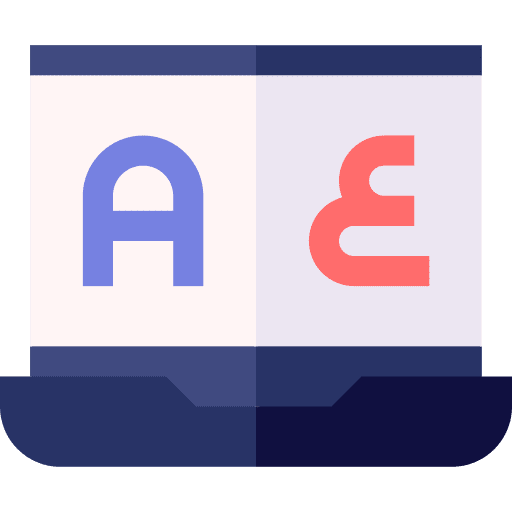 Computer education computer online learning icon Computer education computer online learning icon