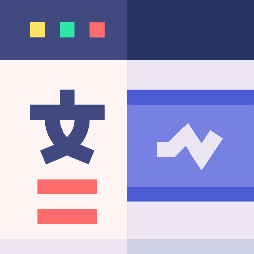 Translator education translate seo and web icon Translator education translate seo and web icon