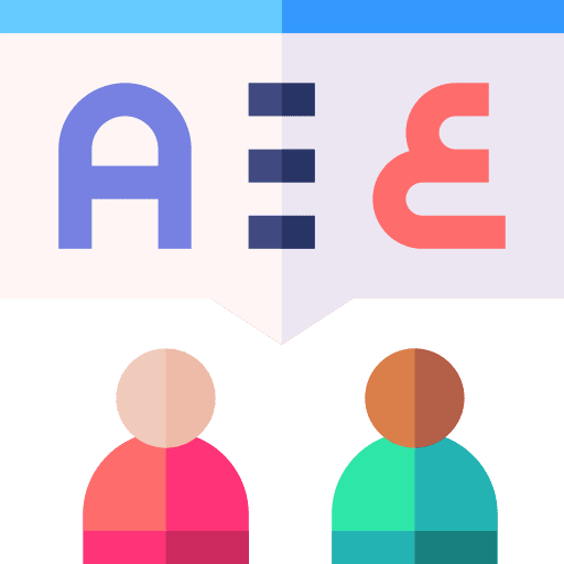 Translator professions and jobs foreign language arabic icon Translator professions and jobs foreign language arabic icon