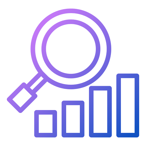 Data chart graphic analysis stats icon