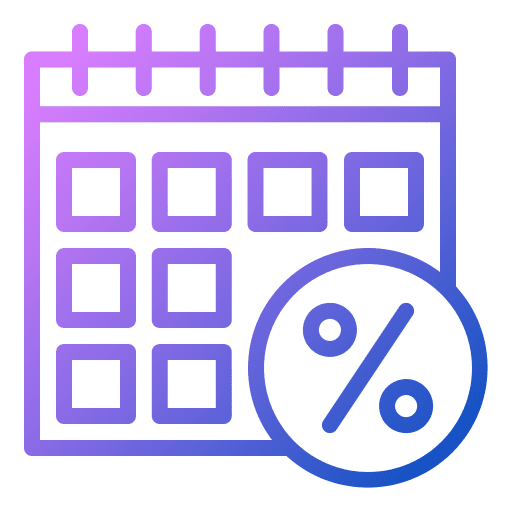 Calendar sale calendar offer icon Calendar sale calendar offer icon