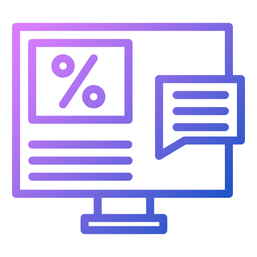 Discount commerce and shopping discount ecommerce icon Discount commerce and shopping discount ecommerce icon
