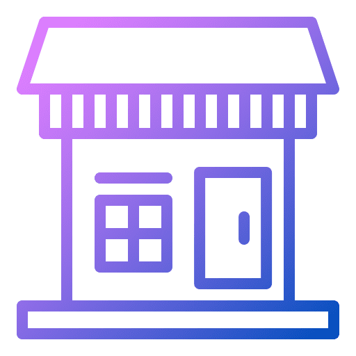 Store front commerce and shopping store front retail icon Store front commerce and shopping store front retail icon