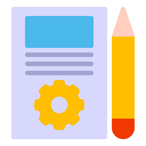 Task files and folders list task planning icon