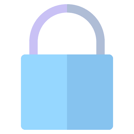 Lock security secure padlock icon Lock security secure padlock icon