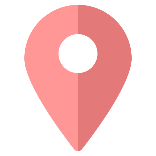 Map navigation maps and location marker icon