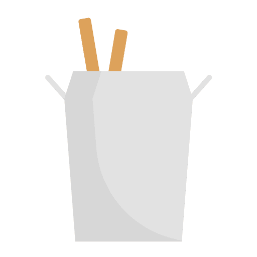 Asian food ramen bowl japanese food icon