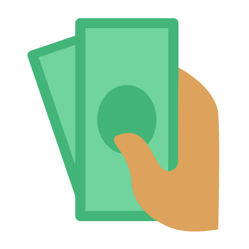 Cash payment cash money pay money icon