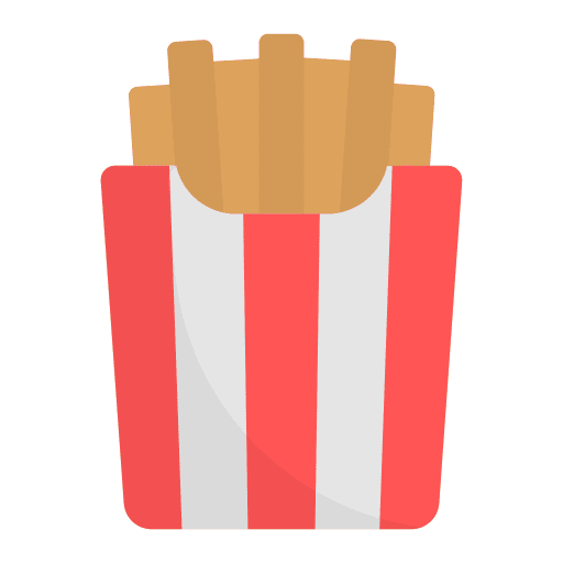 French fries food and restaurant french fries potatoes icon