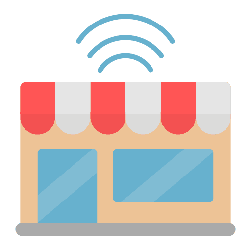 Online store mobile store shopping center online store icon Online store mobile store shopping center online store icon