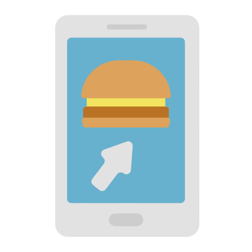 Order food phone smartphone order food icon Order food phone smartphone order food icon