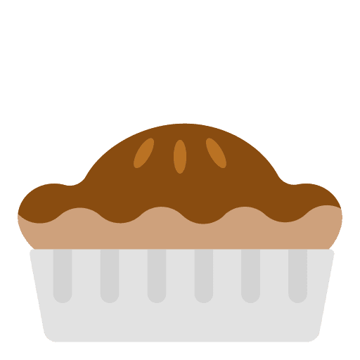 Apple pie cake nutrition dessert icon