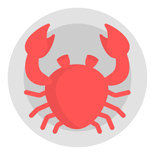 Crab crab animals meal icon Crab crab animals meal icon