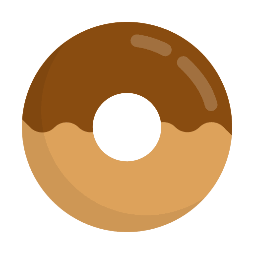 Donut food and restaurant gastronomy nutrition icon Donut food and restaurant gastronomy nutrition icon