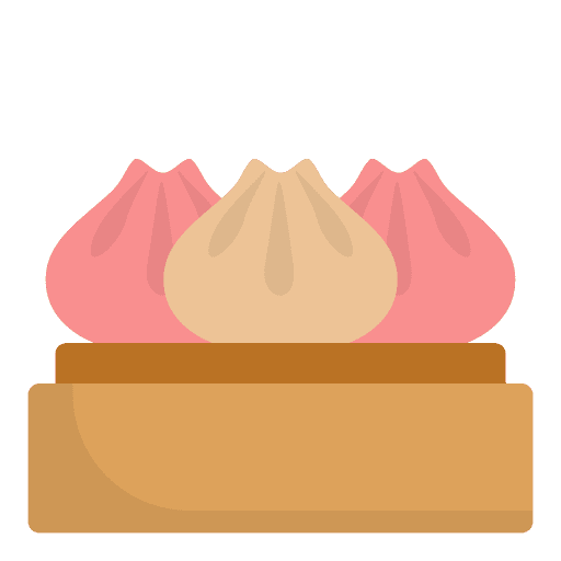 Dumpling china steamed sweet icon Dumpling china steamed sweet icon