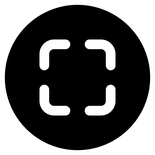 Full screen enlarge full screen user interface icon