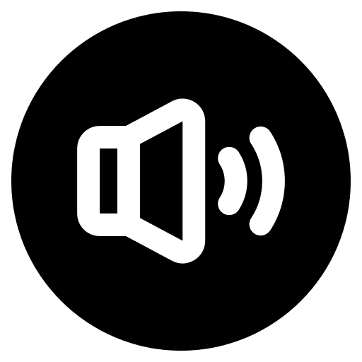 High volume sound enable sound user interface icon High volume sound enable sound user interface icon