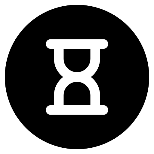 Hourglass clock ui time icon Hourglass clock ui time icon