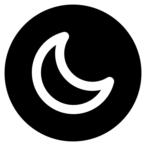Night mode user interface sleep mode night mode icon