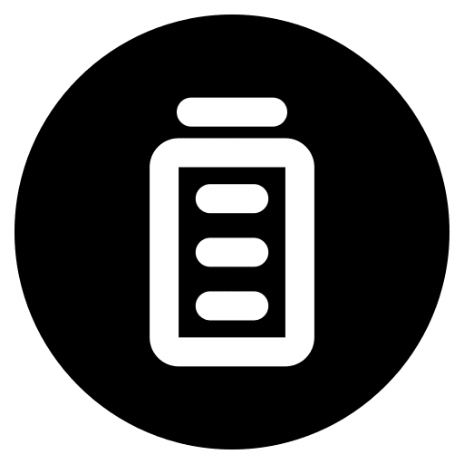 Battery battery battery level user interface icon Battery battery battery level user interface icon