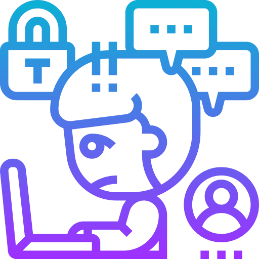 Hacker hacker miscellaneous cyberbullying icon