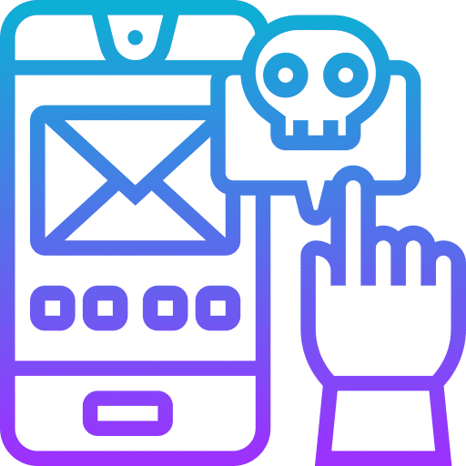 Spam spam message security icon Spam spam message security icon