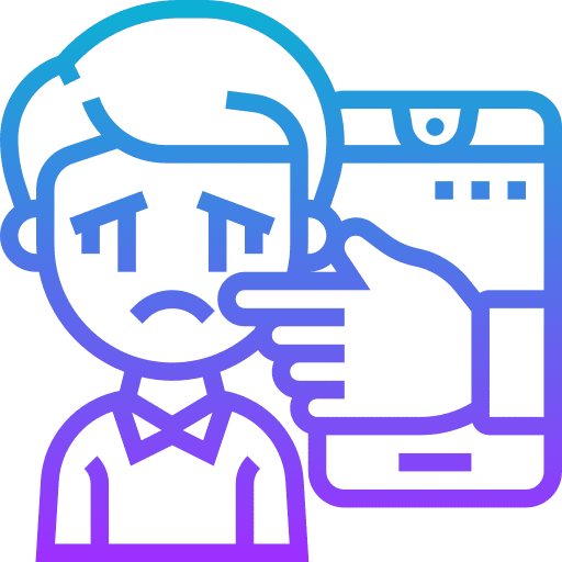 Victim communications boy abuse icon Victim communications boy abuse icon