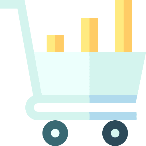 Consumption consumption bar graph business and finance icon