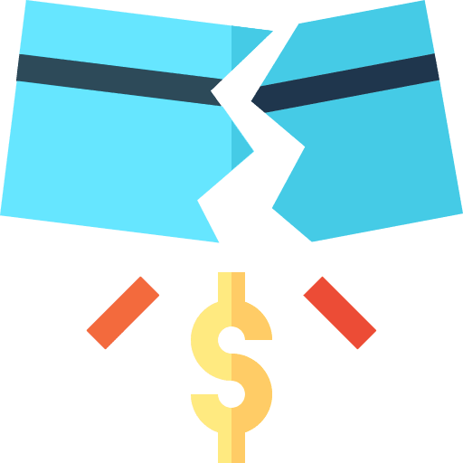 Depression credit cards credit card business and finance icon Depression credit cards credit card business and finance icon