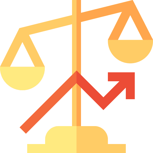 Stabilize business and finance stabilize balance icon Stabilize business and finance stabilize balance icon