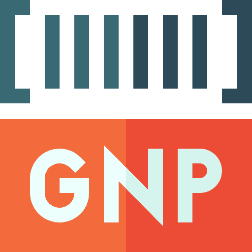 Gross national product business and finance bar code gross national product icon Gross national product business and finance bar code gross national product icon