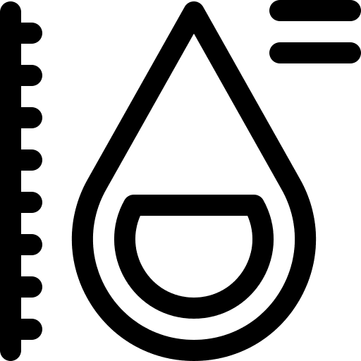 Ink ink drop level icon