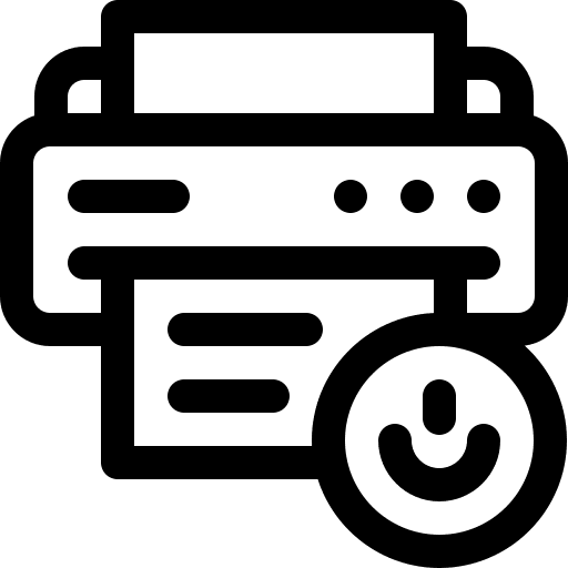 Power power ink paper icon