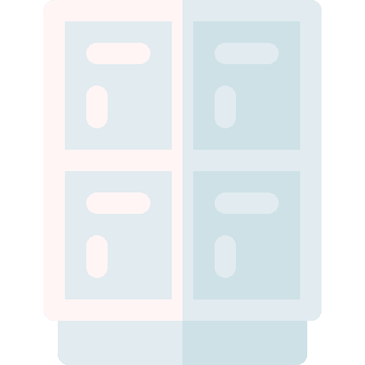 Locker school locker furniture and household icon Locker school locker furniture and household icon