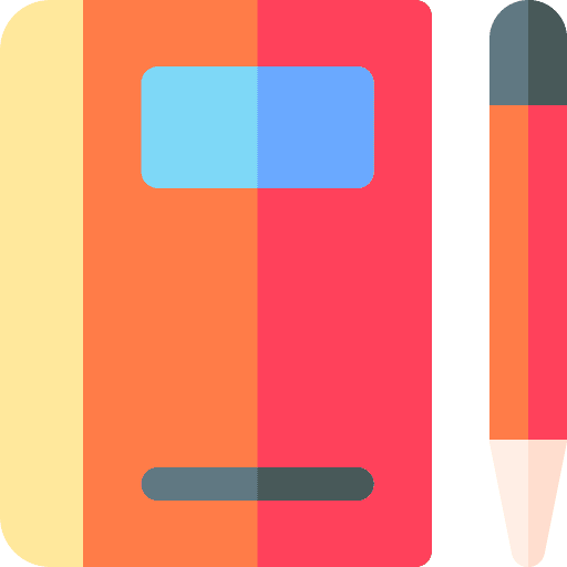 Notebook notebook notepad pen icon