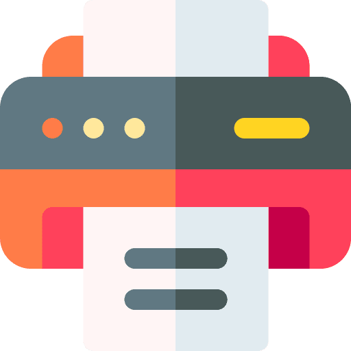 Printer technology printer electronics icon Printer technology printer electronics icon