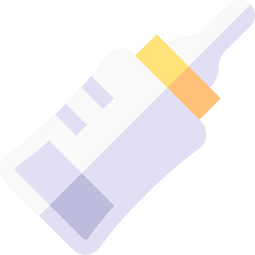 Baby bottle feeding bottle food and restaurant baby bottle icon