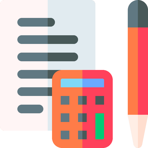 Calculation pen education calculation icon Calculation pen education calculation icon