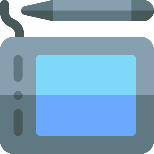 Tablet device graphic design illustration icon Tablet device graphic design illustration icon