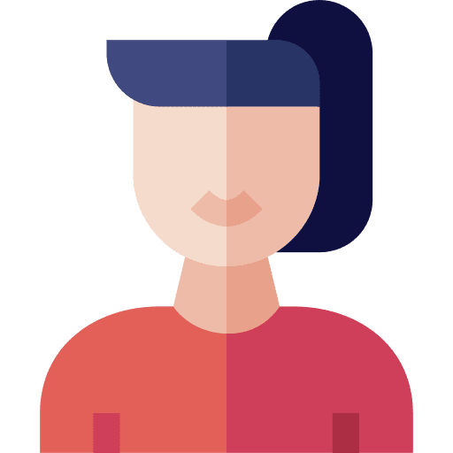 Girl people person profile icon Girl people person profile icon
