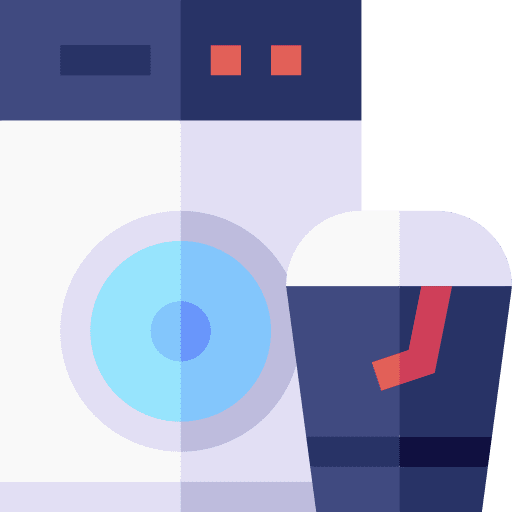 Laundry electrical appliance housekeeping appliances icon Laundry electrical appliance housekeeping appliances icon