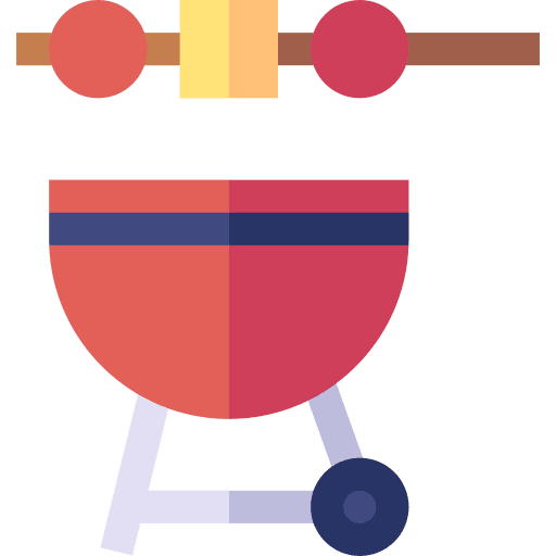 Bbq travel barbecue grill icon Bbq travel barbecue grill icon