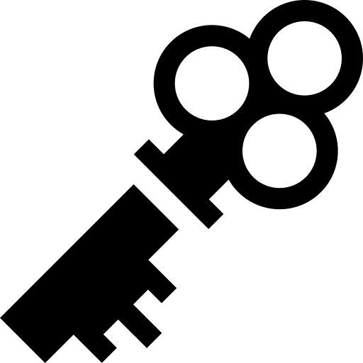 Key security pass access icon