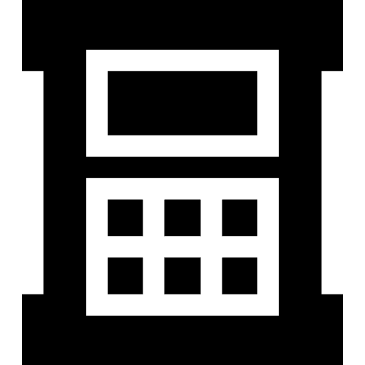Passcode lock keypad security icon